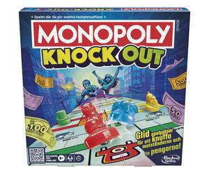 Monopoly Knockout 20 min Gioco da tavolo Simulazione economica