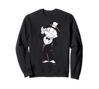 Monopoly Let Me Think White Sweatshirt