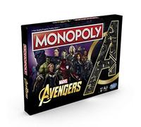 Monopoly : Marvel Avengers Edition Jeu de société pour enfants à partir de 8 ans (6 joueurs)