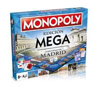 MONOPOLY MEGA Jeux de société - Édition Madrid : 2 à 6 joueurs, jeux pour enfants et adultes, cadeau parfait, idéal pour les soirées de jeux, à partir de 8 ans