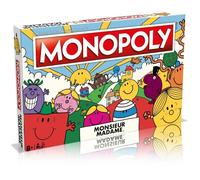 Monopoly Monsieur Madame - Jeu de société - WINNING MOVES - Monopoly mettant en vedette les personnages de Monsieur Madame.