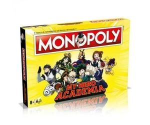 Monopoly - My Hero Milieu Universitaire - Jeu de Table - Italien - Neuf