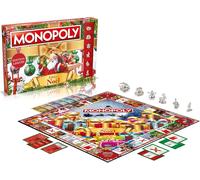 Monopoly Noël - Jeu De Société - Jeu De Plateau - A Partir De 8 Ans - 2 À 6 Joueurs - Version Française[Z1031]