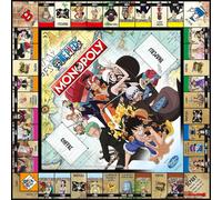 Monopoly One Piece - Jeu de société - Jeu de plateau - A partir de 12 ans - 2 à 6 joueurs -