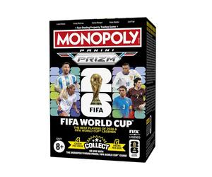 Monopoly Panini Prizm: Booster boîte de Cartes à Collectionner FIFA World Cup | Étoiles et légendes de la Coupe du Monde de la FIFA | Cadeau pour Les Fans de Football