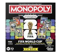 Monopoly Panini Prizm - Coupe du Monde de la FIFA - Jeu de société de Football avec Monopoly Panini Prizm - Coupe du Monde de la FIFA 2026 - Cartes à Collectionner - À partir de 8 Ans - Version