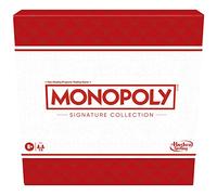Monopoly Signature Collection - Jeu de société familial pour 2 à 6 joueurs - Emballage et composants de qualité supérieure - Boîte de rangement - Jeu familial à partir de 8 ans