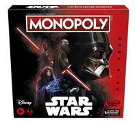 Jeu Monopoly Édition Disney Star Wars Côté obscur, Jeu de Plateau Familial pour Enfants à partir de 8 Ans, Cadeau Star Wars