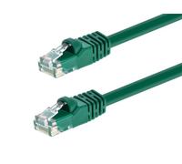 Monoprice 102324 Câble Ethernet Cat6 Cordon réseau Internet RJ45 torsadé 550 MHz UTP pur cuivre nu 24 AWG 15,2 m Vert