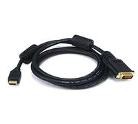 Monoprice 102696 6-Feet 28 AWG HDMI vers M1-d câble vidéo - Noir