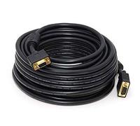 Monoprice 103619 Super 50 M VGA M/F câble CL2 est noté avec Ferrites