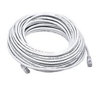 Monoprice 105032 550 MHz 75 m Cat6 UTP 24 AWG en cuivre Nus Câble réseau Ethernet Blanc