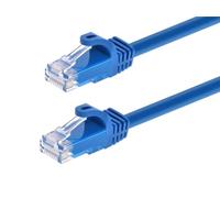 Monoprice 11320 Flexboot Série Cat6 24 AWG UTP Ethernet réseau câble Patch & # 44 ; 9,1 m. - Bleu
