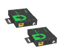 Monoprice Blackbird 4K60 Rallonge HDMI 70 m Via Un Seul câble Ethernet CAT6/6a, HDMI 2.0b et HDCP 2.2, zéro Latence, Extraction Audio, 18 Gbit/s