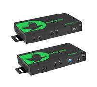 Monoprice Blackbird Advanced HDBaseT 3.0 Extender, 4K60 HDMI 2.0b et HDCP 2.2, jusqu'à 4K2K @ 60 Hz (YUV 4:4:4), Bande passante vidéo 18 Gbit/s - Série Pro-Sumer