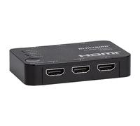 Monoprice Blackbird Series Commutateur HDMI 2.0 4K à 60 Hz, Dolby Vision, HDR, HDR10, Hybrid Log-Gamma, 18 Gbit/s, HDCP 2.2, HDMI 2.0, alimenté par USB, avec télécommande Infrarouge