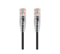 Monoprice Câble de raccordement Ethernet Cat6 - 15,2 m - Noir | RJ45 sans accroc, toronné, 550 MHz, UTP, CMR, 28 AWG, Riser Rated