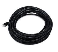 Monoprice Câble réseau Ethernet en cuivre nu 24 AWG Cat6 550 MHz UTP, noir (105017)