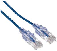 Monoprice Lot de 10 câbles de raccordement réseau Ethernet Cat6A - 15,2 m - Bleu | 10 G - Série SlimRun