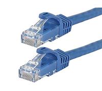 Monoprice FLEXboot Series Câble de raccordement réseau Ethernet Cat5e 24AWG UTP 2,1 m - Bleu