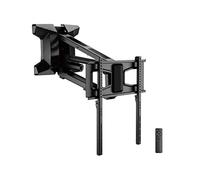 Monoprice Support Mural motorisé électrique au-Dessus de la cheminée pour TV de 94 cm à 203 cm, capacité de Poids 35 kg, VESA jusqu'à 600 x 400, Rotatif, Hauteur réglable