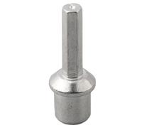 MonoSora Adaptateur de perceuse en métal galvanisé pour brosse de nettoyage de cheminée et perceuses électriques 1 paquet