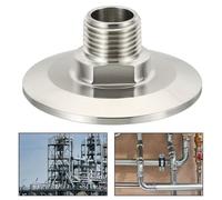 MonoSora Adaptateur Tri-Clamp de 6,3 cm, raccord sanitaire en acier inoxydable 304 avec filetage mâle NPT de 1,27 cm, 64 mm