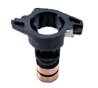 MonoSora Bague collectrice de générateur en cuivre, 16 x 7,1 x 8 (51,6) mm, 2 anneaux, pour moteurs CC et outils électriques, ton cuivre