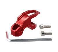 MonoSora Crochet de pompe de guidon en alliage d'aluminium pour moto - Accessoire de modification compatible avec Yamaha MT03/MT07/MT09, argenté