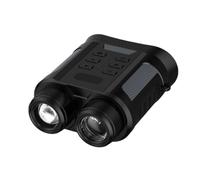 MonoSora Jumelles 4K avec zoom numérique 10x, écran TFT 2,4", projecteur 850 nm, observation de la faune et observation des étoiles, noir