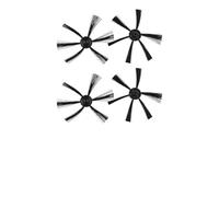 MonoSora Kit de 4 brosses latérales rondes de rechange pour aspirateur robot Severin RB7025 pour RB7025
