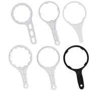 MonoSora Lot de 2 clés à boîtier de filtre à eau pour boîtiers à membrane RO de 25,4 cm et 50,8 cm, 1812, 2812/3012, 3013, Big Fat, blanc ou noir