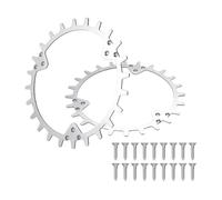 MonoSora Lot de 2 pointes de traction en acier inoxydable pour Husqvarna Automower 420/320/430X/435X/440/450X, avec vis