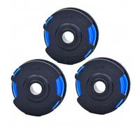 MonoSora Lot de 3 bobines de fil de rechange pour débroussailleuse Wolf GT840 GT850 GT F10 double ligne 0,6 mm compatible avec les modèles à partir de 2013
