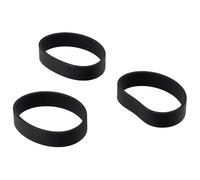 MonoSora Lot de 3 courroies moletées pour aspirateur, compatibles avec HERITAGE, LEGEND, CLASSIC G3-G5, Tradition, Diamond Edition & II, noir