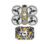 MonoSora Lot de 5 autocollants pour Neo - En PVC - Protection contre les rayures et le soleil - Imperméable - Avec rainures de guidage d'air - 200 x 140 mm