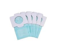 MonoSora Lot de 5 sacs à poussière lavables bleu clair pour aspirateurs sans fil Makita DCL182Z DCL182 DCL182ZB DCL182ZW CL121DZX avec filtration multi-grade