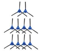 MonoSora Lot de 6 brosses latérales de rechange pour aspirateur robot Solac Lucid i10, design anti-enchevêtrement