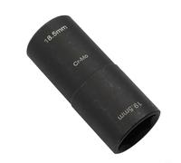 MonoSora Outil de douille d'écrou de roue endommagé 1,27 cm, tailles 18,5 mm et 19,5 mm, longueur profonde pour véhicules Ford et Chrysler