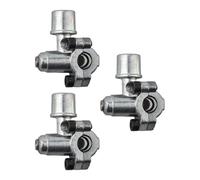 MonoSora Piercing Line Kit de valves de service pour réfrigération et climatisation, convient aux tuyaux de 6,35 mm, construction métallique, installation facile, lot de 3