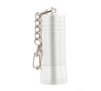 MonoSora Porte-Clés Portable Antivol Crochet Aluminium Finition Mat Compact 20x56mm pour Sacs et Casiers