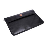 MonoSora Porte-documents ignifuge et étanche avec blindage du signal 30,5 x 21 cm en fibre de verre pour la maison et le bureau Noir