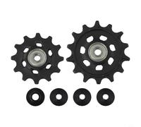 MonoSora Poulie de dérailleur arrière 12T + 14T pour SRAM pour Eagle 12 vitesses, assemblage de roue de guidage en aluminium compatible avec XX1