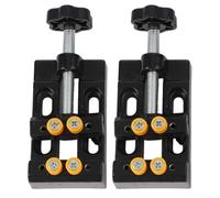 MonoSora Sourcingmap Lot de 2 colliers de serrage pour perceuse à bijoux et montres en plastique ABS Noir et orange 130 mm