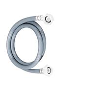 MonoSora Tuyau d'arrivée d'eau entièrement automatique pour machine à laver - Vis à 6 points - 25 mm - Tuyau d'eau froide en PVC - Longueur : 4 m