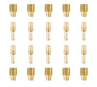 MonoSora Type hexagonal pour jets principaux et TMS pour jets pilotes pour Mikuni VM/pour carburateur TMX, 10 pièces chacun - tailles 200-290 et 15-37,5, filetage 5,0 x 0,8 mm