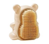 Monozoz Brosse de nettoyage des ongles, brosse à ongles ours - Nettoyant pour brosse à ongles à main d'ours mignon,Brosse à ongles créative pour, nettoyage en profondeur, facile à saisir, poils doux,