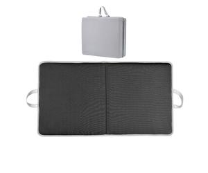 Monozoz Coussin à Genoux de Jardin avec poignées - Tapis épais et antidérapant Pliable de 60 x 33 x 5,6 cm pour Le Nettoyage du Sol de la Salle de Bain, du Yoga, de la Cour, de la Salle de Bain