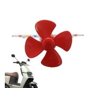 Monozoz Décoration de voiture en forme d'avion volant - Ornements électriques pour voiture et moto - LED étanche et colorée - Décoration créative pour vélo électrique pour la famille