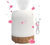 Monozoz Diffuseur d'humidificateur, machine à lumineux avec 3 modes de luminosité et minuterie | Diffuseur d'huile parfumée de 250 ml, pour chambre d'enfant, salon, dortoir, appartement, maison